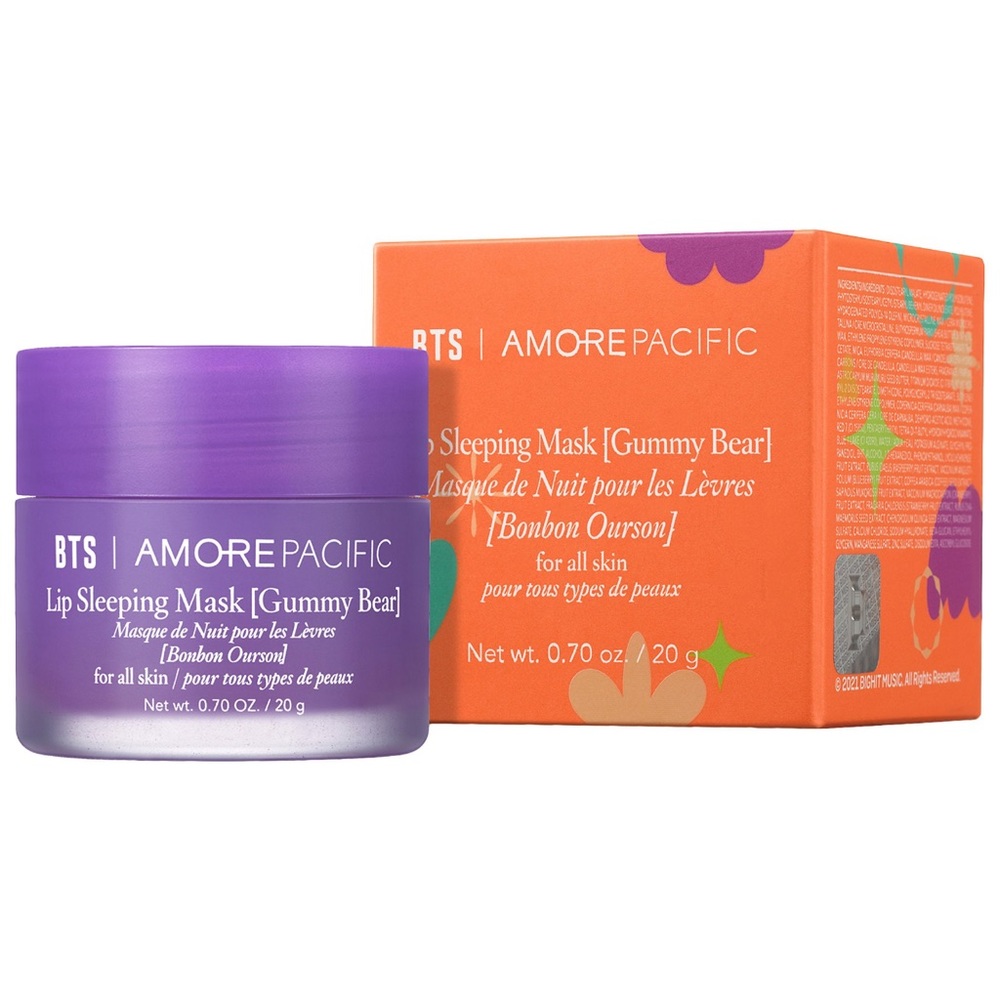 BTS Permission to Dance X Laneige Lip Sleeping Mask